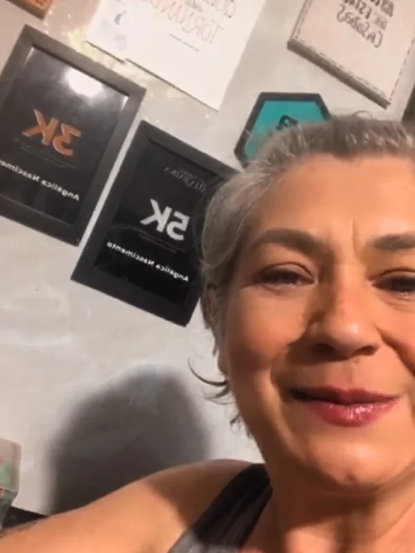 Plaquinha Angélica 3k e 5k